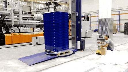 نحوه کار دستگاه استرچ پالت بند