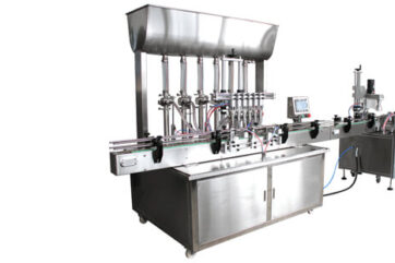 دستگاه پرکن خطی چهار نازله