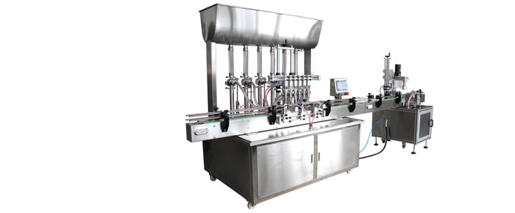 دستگاه پرکن خطی چهار نازله