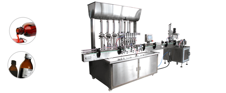 دستگاه پرکن شربت دارویی پاشا صنعت