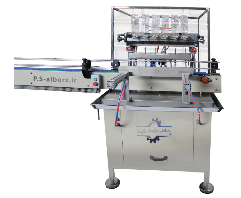 دستگاه پرکن مایعات رقیق شش نازله